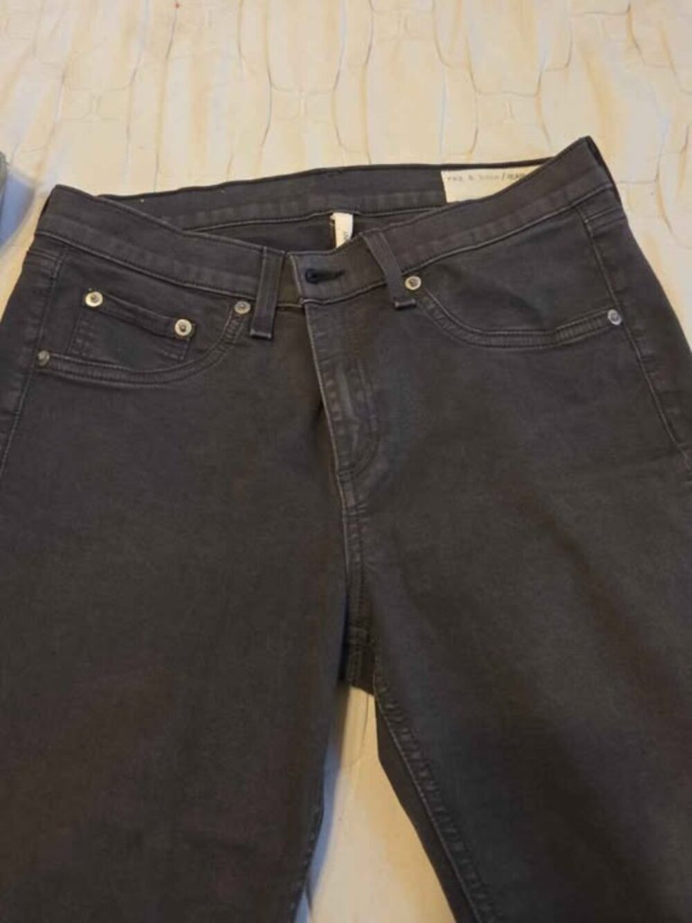 Rag & Bone Black Skinny Jeans